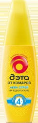 Спрей Дэта Аква от комаров мошек слепней 100 мл