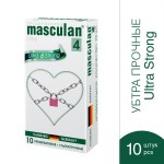 Презервативы, Маскулан 10 шт ультра стронг Masculan 4 Ultra ultra strong ультрапрочные