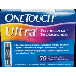 Тест-полоски OneTouch ультра 50 шт.