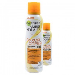 Спрей солнцезащитный Garnier Амбр Солер сухой SPF 20 200 мл